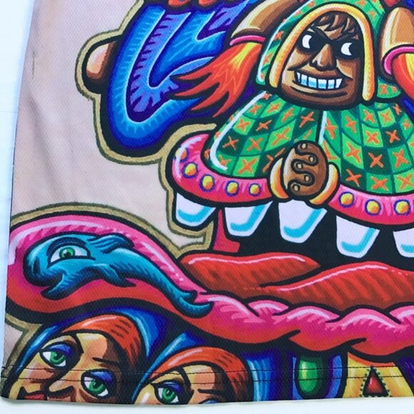 Chris Dyer Feedback From Beyond All Over Print Shirt Mens S Trippy Festival Gear - Picture 8 of 9